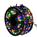 Lampki choinkowe – rolka 30 m, 150 kolorowych LED do wnętrz i na zewnątrz