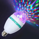 Obrotowa żarówka LED disco wielokolorowa 3W - efekt Party Light z kolorowymi projekcjami