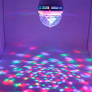 Obrotowa żarówka LED disco wielokolorowa 3W - efekt Party Light z kolorowymi projekcjami