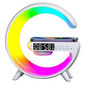 Stacja Ładowania Bezprzewodowego 3 w 1 z Lampą RGB i Głośnikiem Bluetooth, Sterowanie Aplikacją