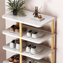 Pionowy organizer na buty na 8-14 par - biały, kompaktowy 48x24x80 cm, idealny do sypialni i garderoby