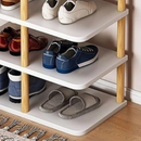 Pionowy organizer na buty na 8-14 par - biały, kompaktowy 48x24x80 cm, idealny do sypialni i garderoby