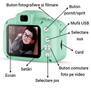 Cyfrowy aparat fotograficzny dla dzieci - HD Video, 32GB, idealny prezent edukacyjny