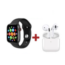 Zestaw Smartwatch + Słuchawki Bezprzewodowe Bluetooth - Combo Tech Premium dla Nowoczesnego Stylu Życia