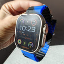 Smartwatch Ultra z 7 kolorowymi paskami - wielofunkcyjny inteligentny zegarek z powiadomieniami i monitorowaniem aktywności