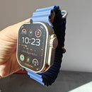 Smartwatch Ultra z 7 kolorowymi paskami - wielofunkcyjny inteligentny zegarek z powiadomieniami i monitorowaniem aktywności