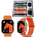 Zegarek Inteligentny Ultra z 8 Wymiennymi Paskami - Smartwatch Wielofunkcyjny