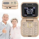 Telefon Składany i16Pro Mini - Dual SIM, Ekran HD, Bluetooth, Radio FM - Kompaktowy i Wytrzymały Design