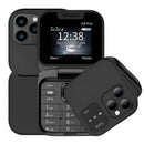 Telefon Składany i16Pro Mini - Dual SIM, Ekran HD, Bluetooth, Radio FM - Kompaktowy i Wytrzymały Design