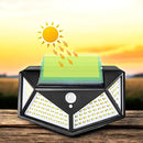 Lampa Solarna ze 100 LED i Czujnikiem Ruchu - 600 Lumenów