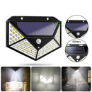 Lampa Solarna ze 100 LED i Czujnikiem Ruchu - 600 Lumenów