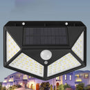 Lampa Solarna ze 100 LED i Czujnikiem Ruchu - 600 Lumenów