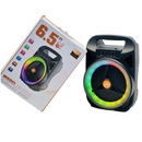 Przenośny głośnik Bluetooth 6.5 cala z podświetleniem RGB - CS-0604 multimedialny bezprzewodowy