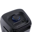 Przenośny głośnik MS-2043BT z wooferem 8 cali, Bluetooth, oświetleniem RGB i mikrofonem do karaoke