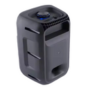 Przenośny głośnik MS-2043BT z wooferem 8 cali, Bluetooth, oświetleniem RGB i mikrofonem do karaoke
