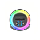 Przenośny głośnik Bluetooth MS-3638BT z dwoma głośnikami 4 cale, oświetleniem RGB i mikrofonem - karaoke i imprezy