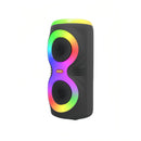 Przenośny głośnik Bluetooth MS-3638BT z dwoma głośnikami 4 cale, oświetleniem RGB i mikrofonem - karaoke i imprezy