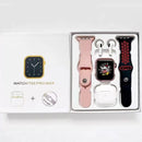 Smartwatch T55 Pro Max + Słuchawki Bluetooth + Stacja ładująca + Dodatkowy pasek - Kompletny zestaw