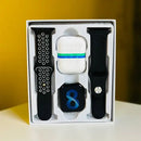 Smartwatch T55 Pro Max + Słuchawki Bluetooth + Stacja ładująca + Dodatkowy pasek - Kompletny zestaw