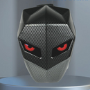 Plecak Motocyklowy Wodoodporny z LED i Designem Carbon - Przegroda na Laptopa, Twarda Obudowa