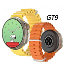 Smartwatch LAXASFIT GT9 - duży ekran, ładowanie bezprzewodowe, monitorowanie aktywności, snu i tętna, sport