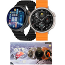 Smartwatch LAXASFIT GT9 - duży ekran, ładowanie bezprzewodowe, monitorowanie aktywności, snu i tętna, sport