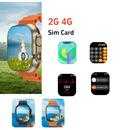 Smartwatch K4G Ultra z SIM 4G - Połączenia Wideo, Asystent AI i Monitor Zdrowia