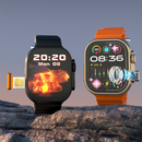 Smartwatch K4G Ultra z SIM 4G - Połączenia Wideo, Asystent AI i Monitor Zdrowia