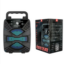 Przenośny głośnik bezprzewodowy KTS-1337 - Bluetooth 5W, USB, kompaktowy design do wnętrz i na zewnątrz