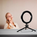 Profesjonalna Okrągła Lampa LED ze Statywem i Uchwytem na Telefon - Ring Light do Makijażu i Fotografii