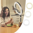 Profesjonalna Okrągła Lampa LED ze Statywem i Uchwytem na Telefon - Ring Light do Makijażu i Fotografii