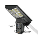 Kamera Monitoringu Solarna 4MP z Kartą 32GB - PTZ Intelligent, Mocne LED, 4G, Domofon Głosowy
