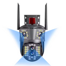 Kamera monitoringu WiFi 12MP Ultra HD z 5-krotnym zoomem i kartą 32GB - Kompletny pakiet bezpieczeństwa