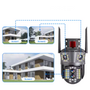 Kamera monitoringu WiFi 12MP Ultra HD z 5-krotnym zoomem i kartą 32GB - Kompletny pakiet bezpieczeństwa