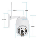 Bezprzewodowa kamera monitoringu FULL HD 1080P z kartą 32GB - Obrotowa, WiFi, Widzenie Nocne