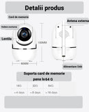 Pakiet Inteligentna Kamera Monitoringu WiFi HD720p + Karta Pamięci 32GB - Audio Dwukierunkowe, Widzenie Nocne