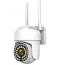 Kamera Monitoringu WiFi Smart Zewnętrzna z Kolorowym Widzeniem Nocnym, Detekcją Ruchu i Sterowaniem z Telefonu