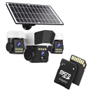 Kamera Monitoringu Solarna 4G TL3 + Karta 32GB - Bateria 12000mAh, Widzenie Nocne, Czujnik PIR