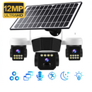 Kamera Monitoringu Solarna 4G TL3 + Karta 32GB - Bateria 12000mAh, Widzenie Nocne, Czujnik PIR
