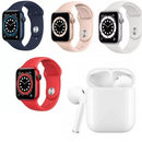 Zestaw promocyjny 1+1 Zegarek Smartwatch + Słuchawki Bezprzewodowe - Ekran HD, Monitorowanie Zdrowia, Sterowanie Muzyką