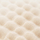 Dywan z Futra Sztucznego 3D Bubble 180x230cm - Design Nordycki Premium do Salonu i Sypialni - Kremowy