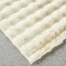 Dywan z Futra Sztucznego 3D Bubble 180x230cm - Design Nordycki Premium do Salonu i Sypialni - Kremowy