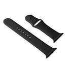Pasek Silikonowy Premium 20mm - Uniwersalny do Smartwatchy i Zegarków Klasycznych - Elegancki Design Czarny