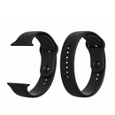 Pasek Silikonowy Premium 20mm - Uniwersalny do Smartwatchy i Zegarków Klasycznych - Elegancki Design Czarny