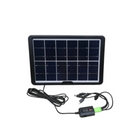 Pakiet 1+1 Przenośny Panel Solarny - Port USB do Ładowania Urządzeń, Ekologiczne Ładowanie IP65 Wodoodporny