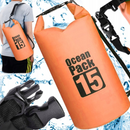 Pakiet 1+1 Plecak Wodoodporny na Wędrówki, Rafting i Sporty Wodne - Ochrona 100% Waterproof