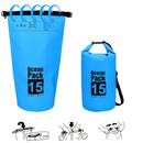 Pakiet 1+1 Plecak Wodoodporny na Wędrówki, Rafting i Sporty Wodne - Ochrona 100% Waterproof