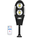 Lampa Solarna 150W z 60 LED COB, Czujnik Ruchu, 3 Tryby Oświetlenia, Pilot, IP65, Autonomia do 12h, Oświetlenie Zewnętrzne do Podwórka i Ogrodu