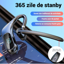 Słuchawka Bluetooth Wireless KJ12, Handsfree z Mikrofonem, Obrót 180°, Wyświetlacz LED, Duża Autonomia, Szybkie Łączenie, Zasięg 10m, Czarna