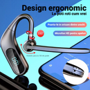 Słuchawka Bluetooth Wireless KJ12, Handsfree z Mikrofonem, Obrót 180°, Wyświetlacz LED, Duża Autonomia, Szybkie Łączenie, Zasięg 10m, Czarna